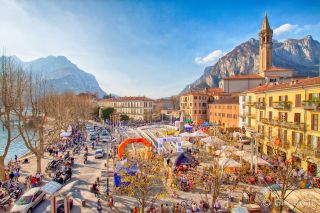 Il ciclismo in piazza - Lecco 2013